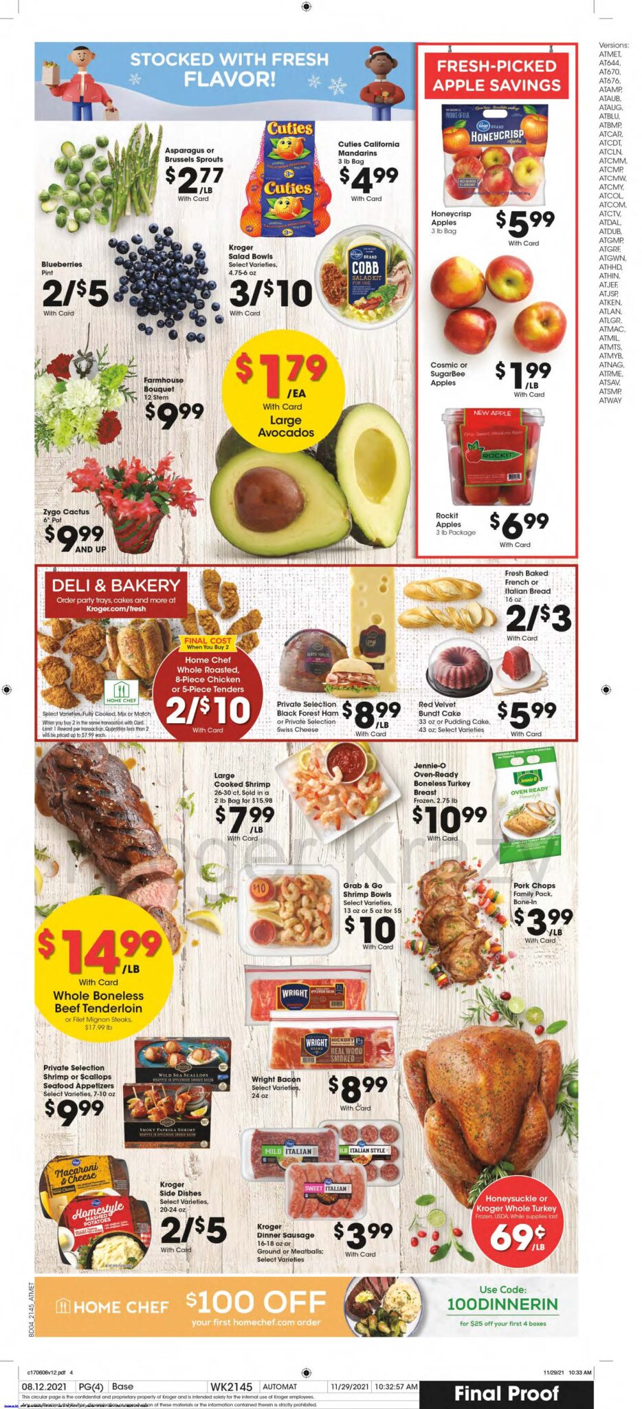 Kroger Weekly Ad (12/8/21 - 12/14/21) Early Preview - Kroger Krazy