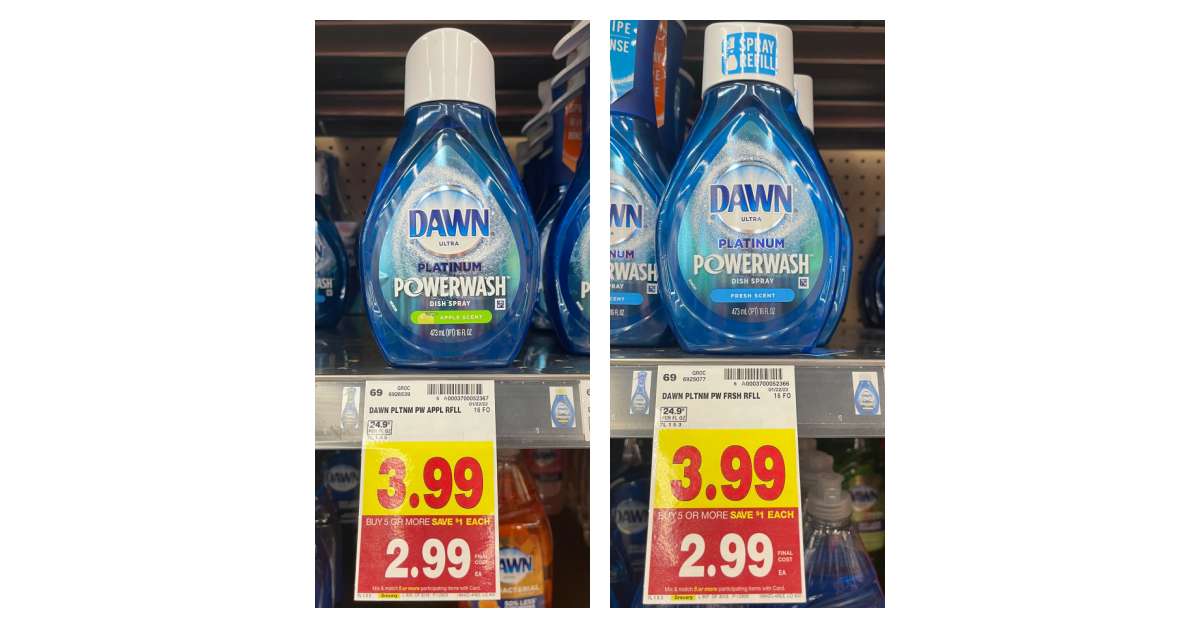 Get Dawn Powerwash Spray For Just $2.99 At Kroger - iHeartKroger