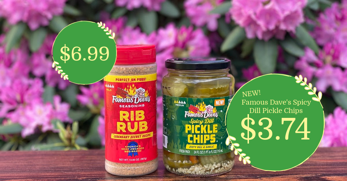 Famous Dave's Rub Seasoning Spice Choose Your Flavor