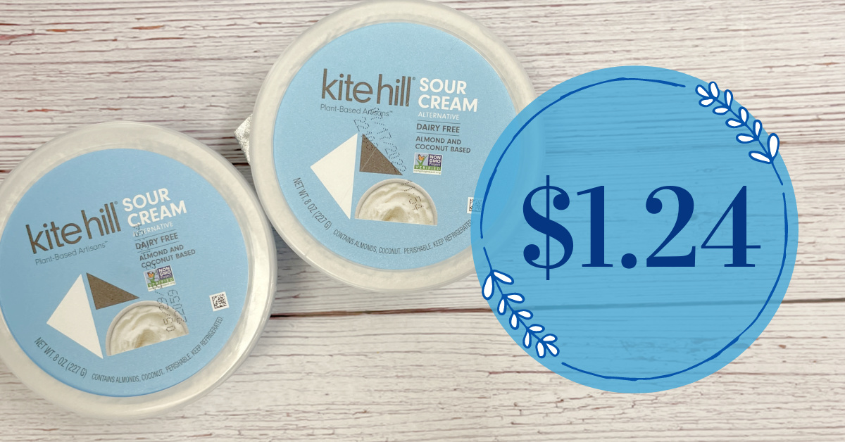 Kite Hill Dairy Free Sour Cream, 8 oz - Kroger