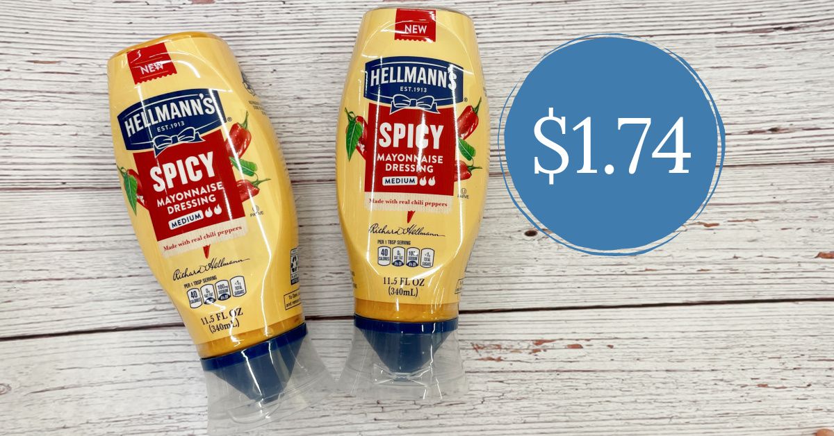 Hellmann's Spicy Mayonnaise $1.74 at Kroger! - Kroger Krazy