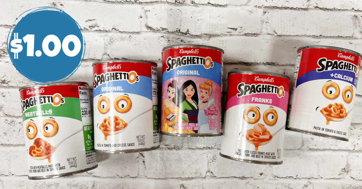 Campbell's SpaghettiO's with Sliced Franks 15.6oz Can