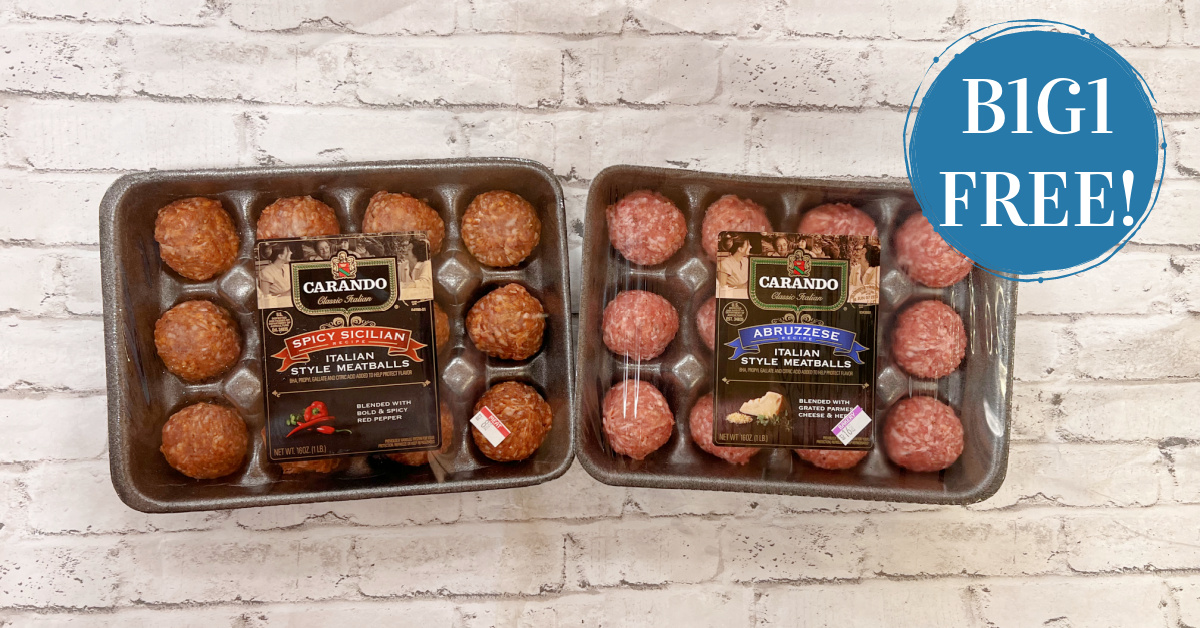 Carando Meatballs B1g1 Free At Kroger Kroger Krazy