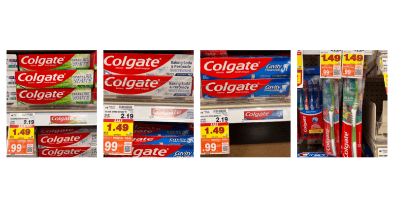 Colgate Toothpaste and Toothbrush ONLY 99¢! - Kroger Krazy