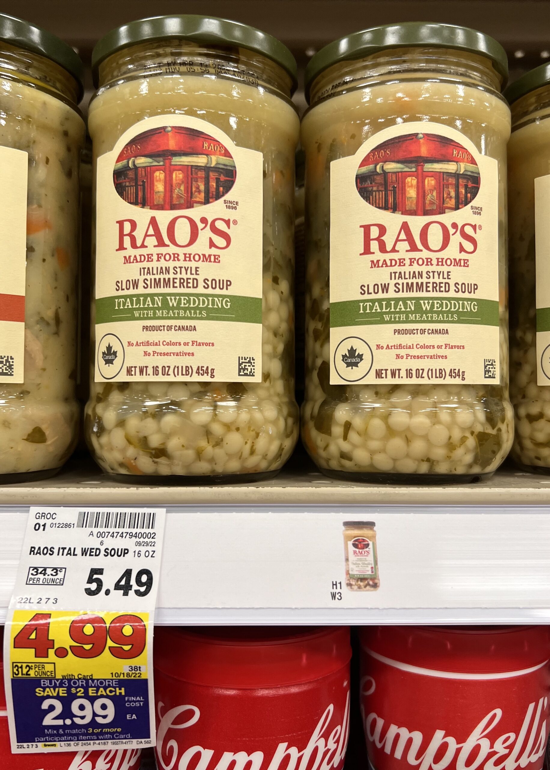 Rao's Soups as low as $1.99! - Kroger Krazy