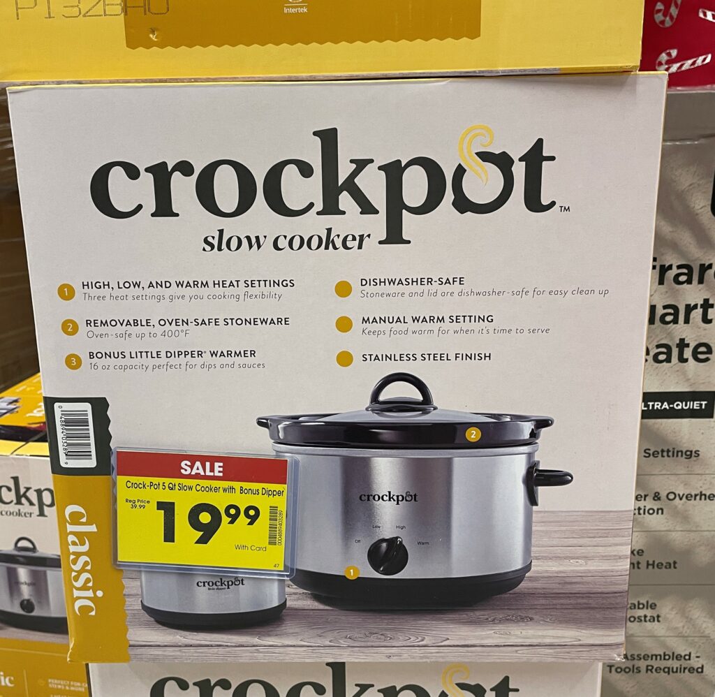 Crock-Pot® Silver/Black Programmable Slow Cooker, 7 qt - Kroger