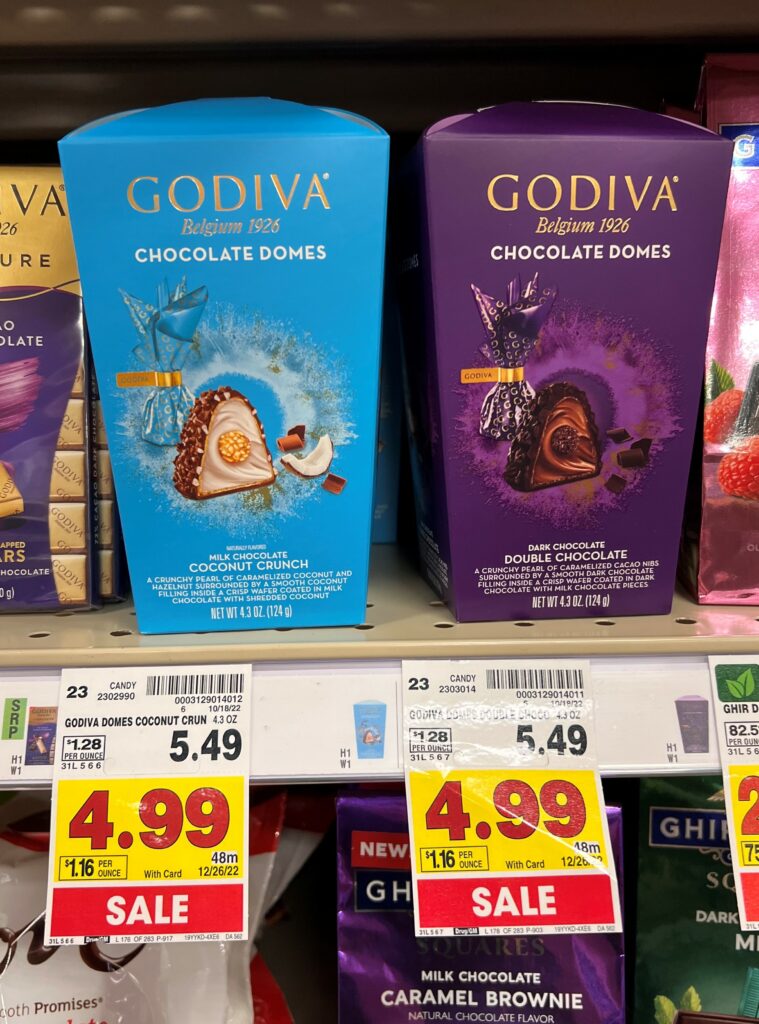 Godiva Chocolate as low as 1.75! Kroger Krazy