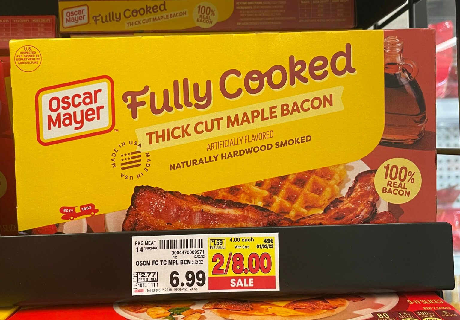 Oscar Mayer Fully Cooked Bacon As Low As 200 Kroger Krazy