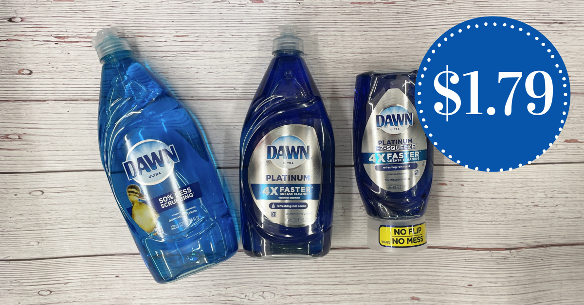 3 Dawn Dish Spray 99¢ Each at Kroger (Extended)