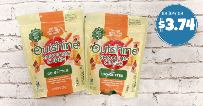 Outshine® Strawberry Banana Smoothie Cubes, 8 oz - Kroger