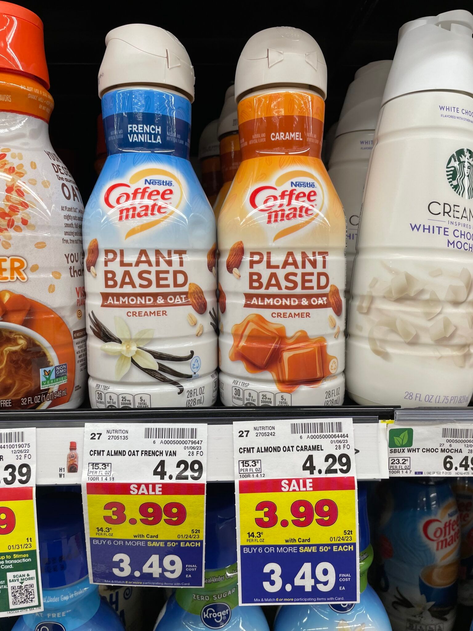 CoffeeMate Plant Based Creamer as low as 2.49! Kroger Krazy