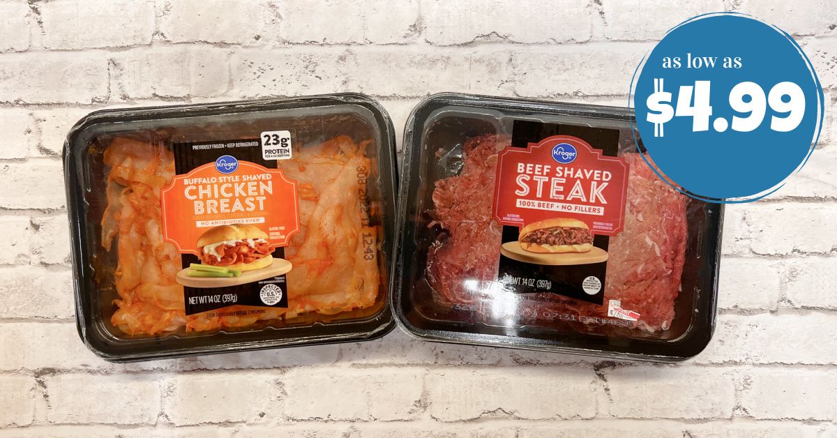 Kroger Shaved Meats are as low as $4.99! - Kroger Krazy