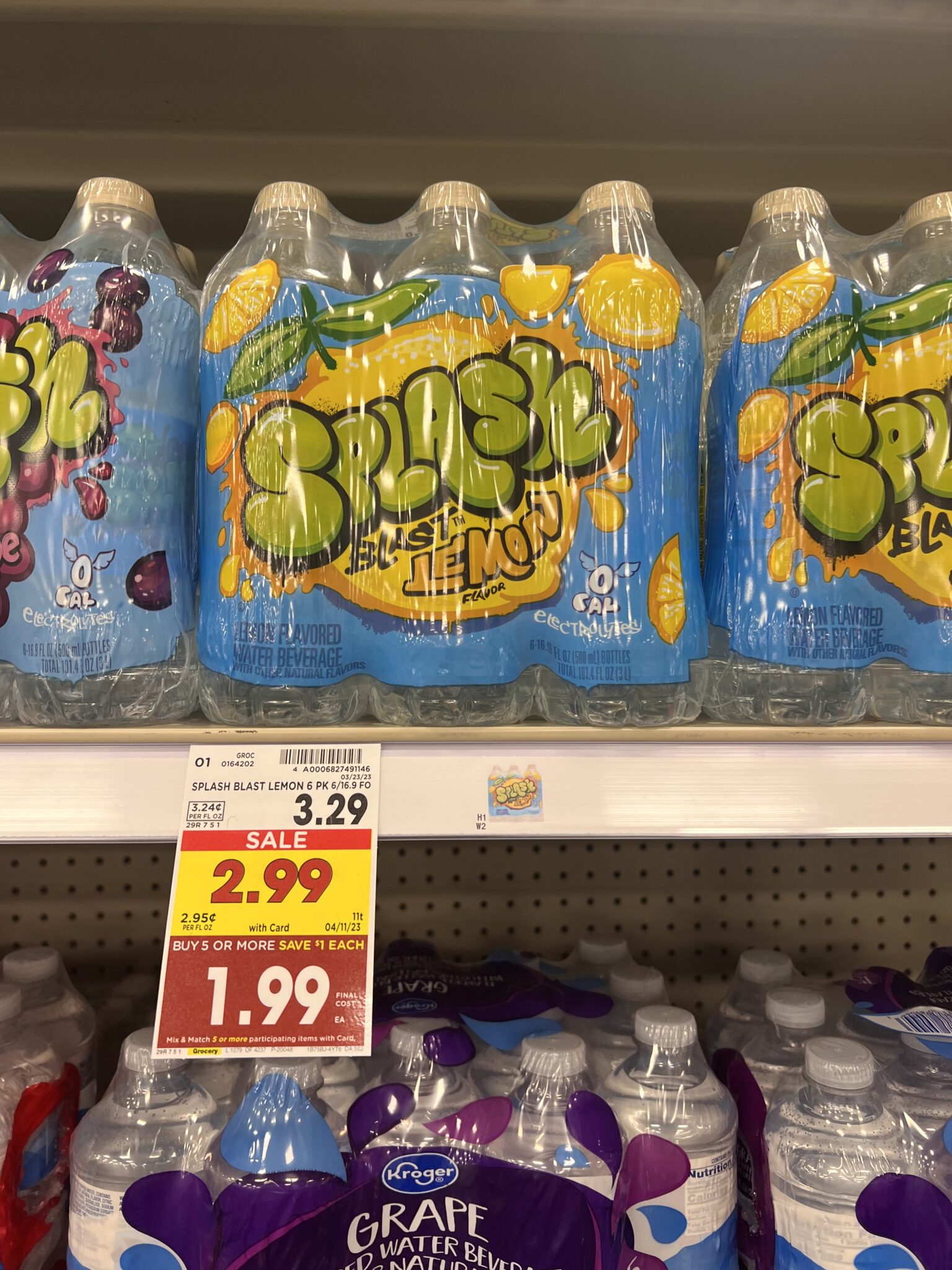 Nestle Splash Blast as low as 99¢! Kroger Krazy