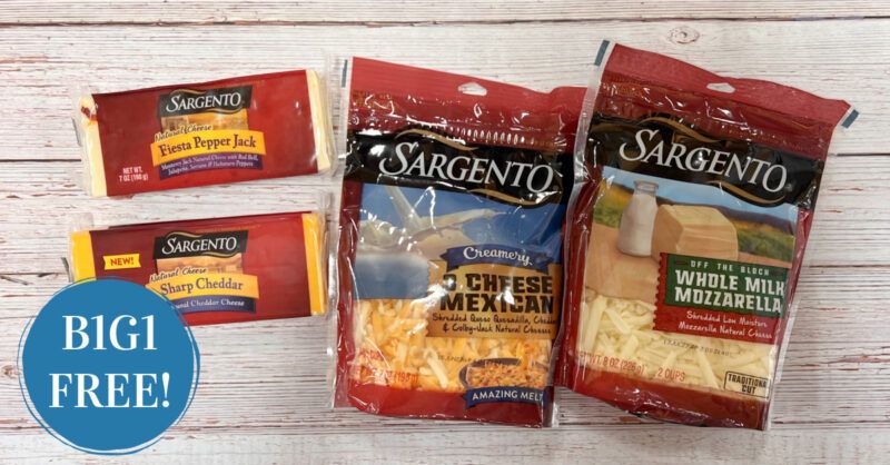 Sargento Cheese Shreds And Blocks Are B1G1 FREE At Kroger Kroger Krazy