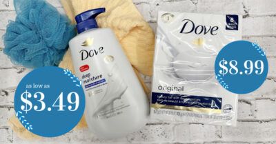 Dove Body Wash and Beauty Bars Kroger Krazy