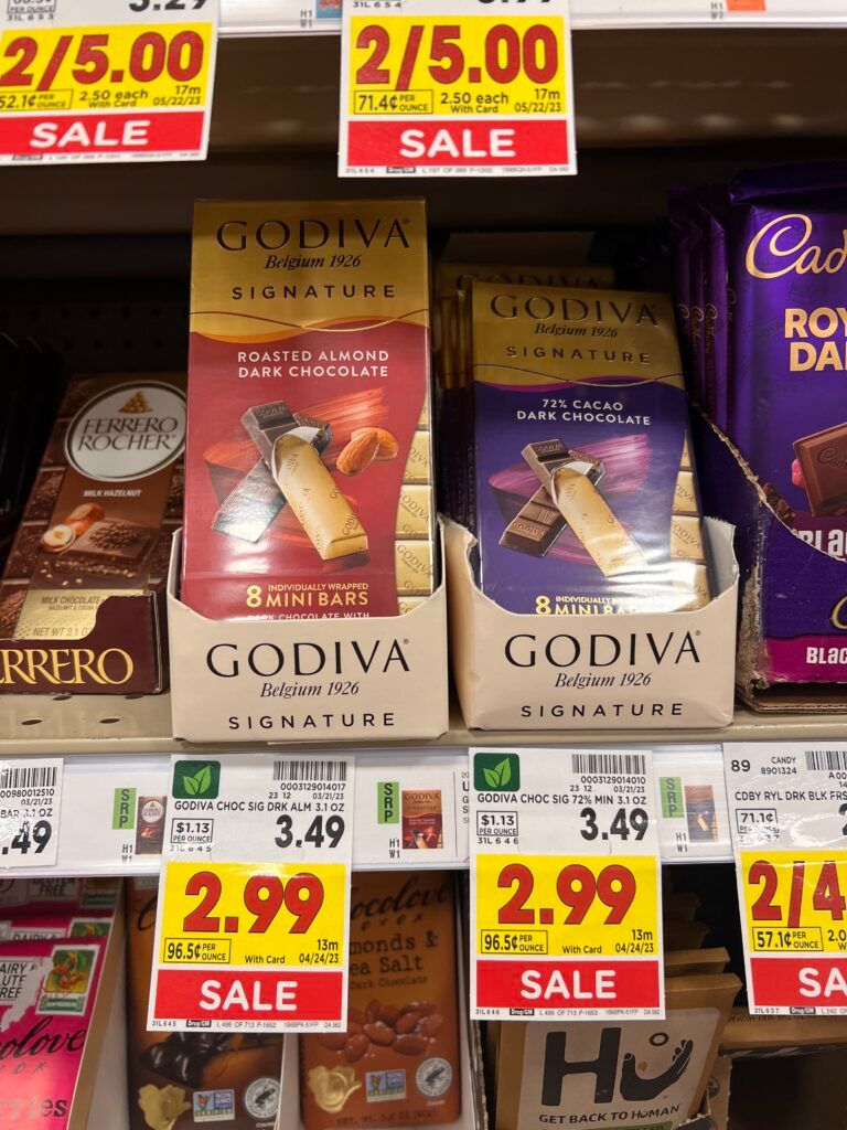 godiva kroger shelf image