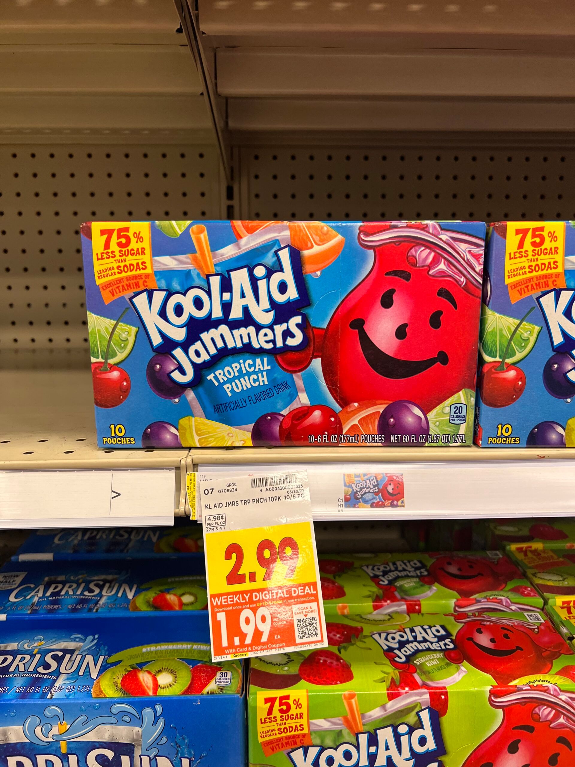 kool-aid jammers kroger shelf image 7