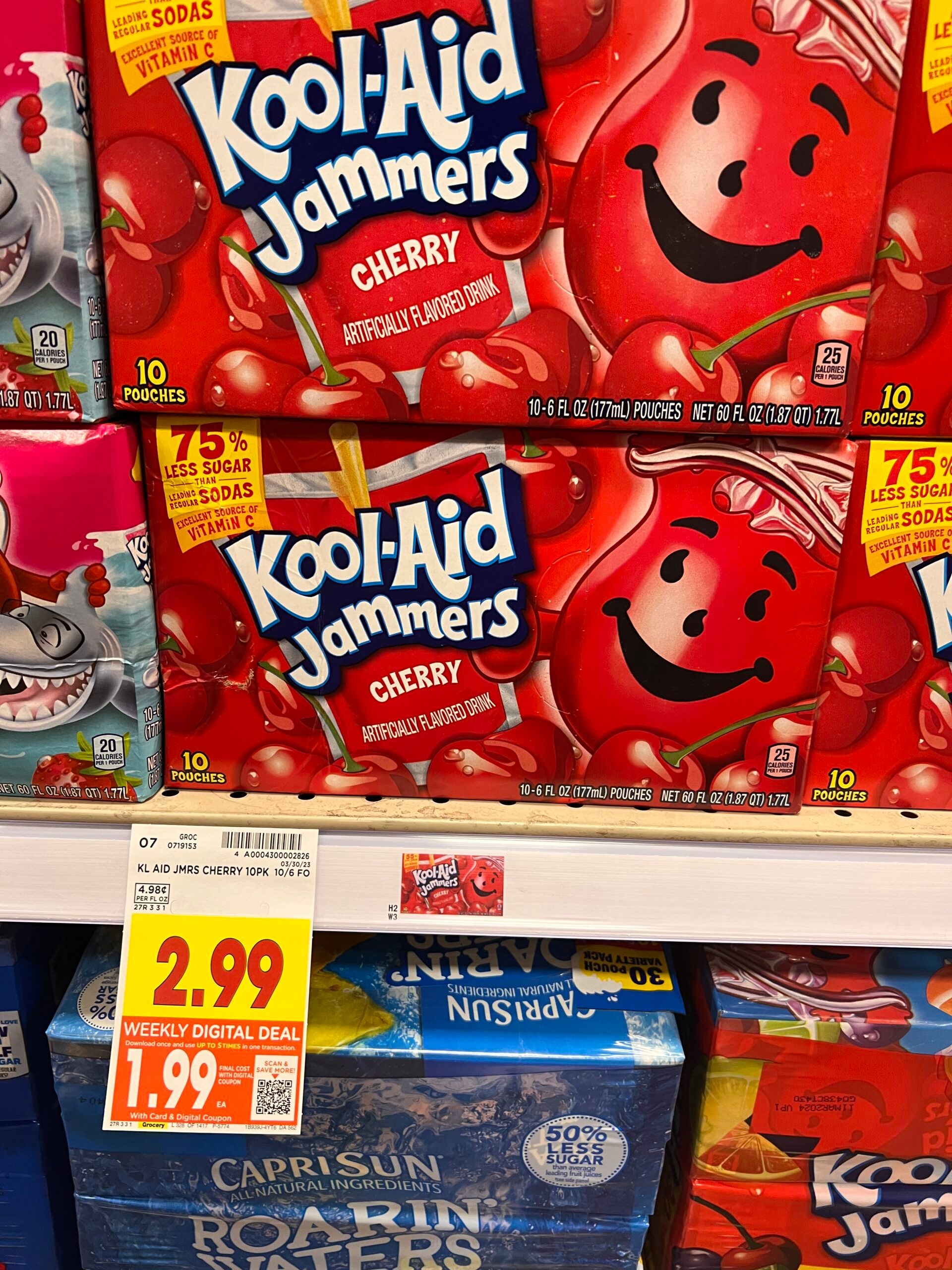 kool-aid jammers kroger shelf image 3