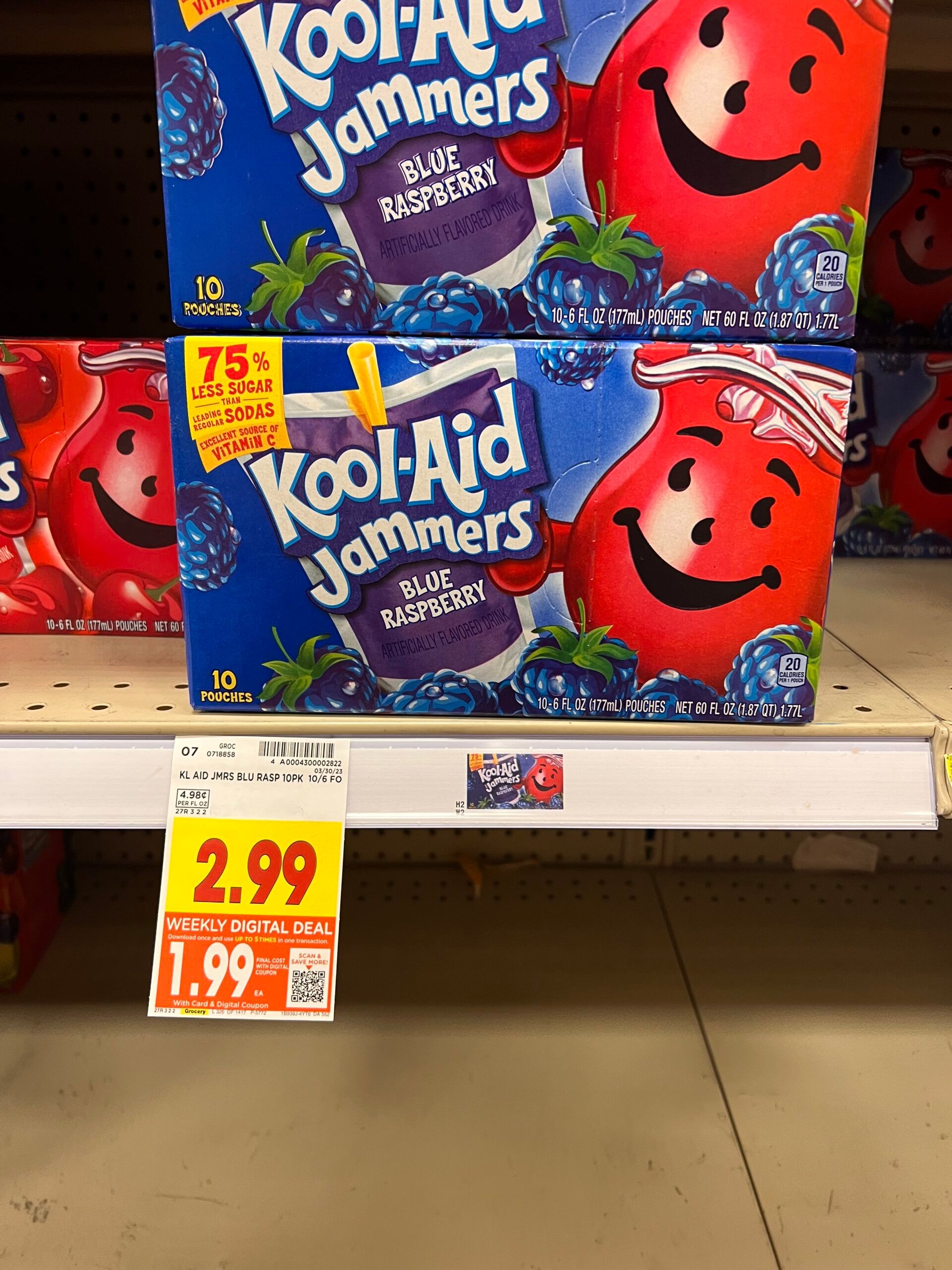 kool-aid jammers kroger shelf image 6