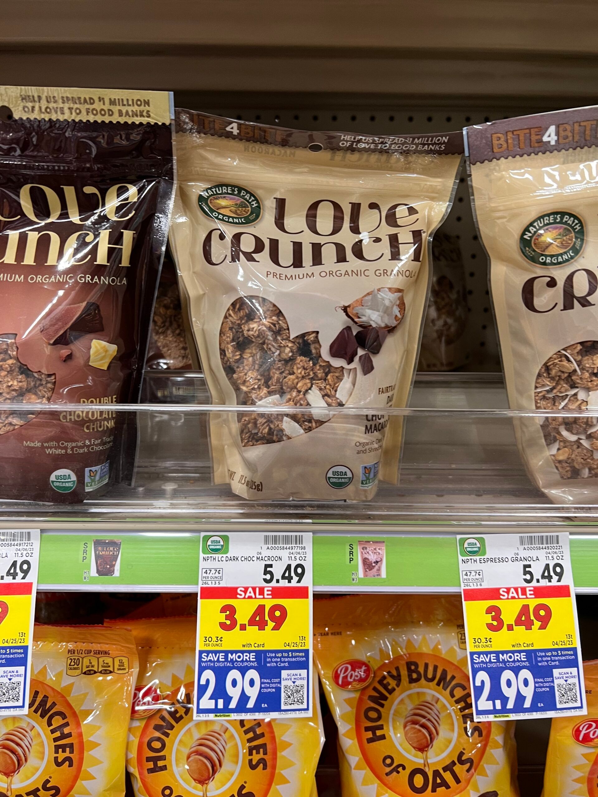 love crunch granola kroger shelf image 5