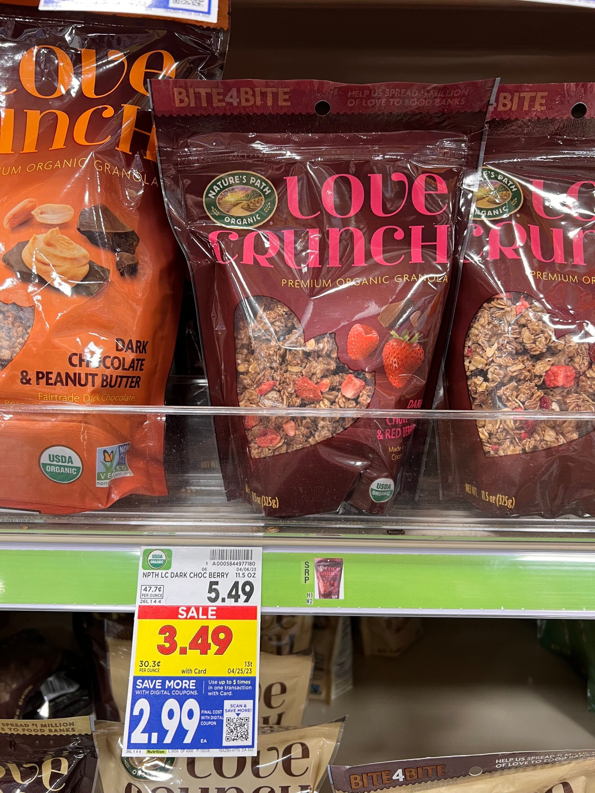 love crunch granola kroger shelf image 2