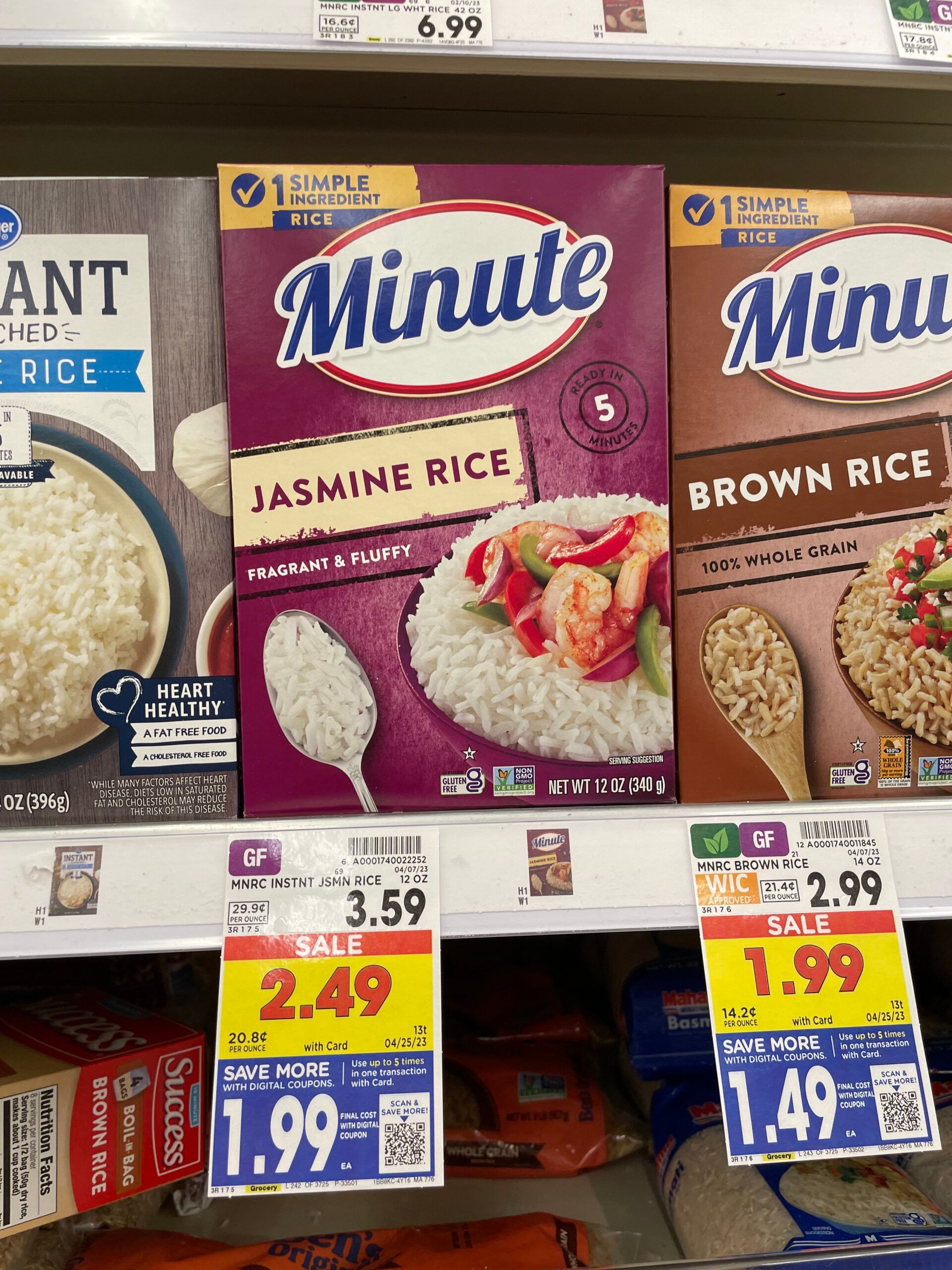 minute rice kroger shelf image 4