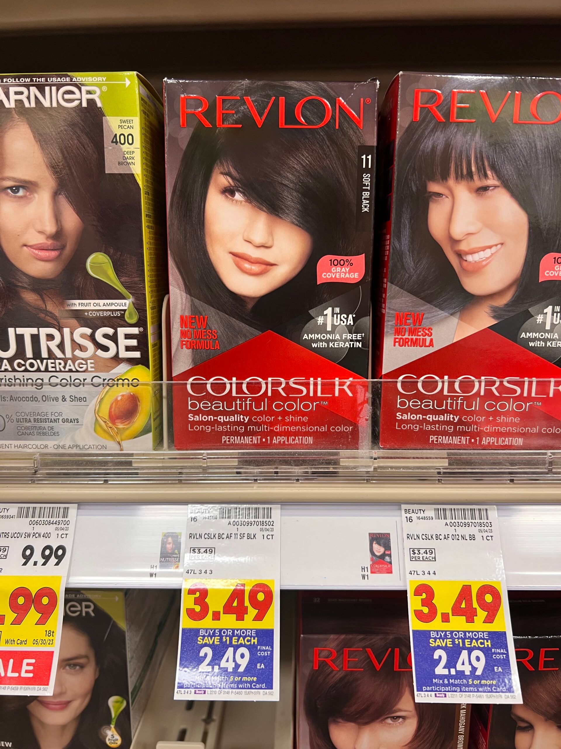 revlon colorsilk kroger shelf image 4