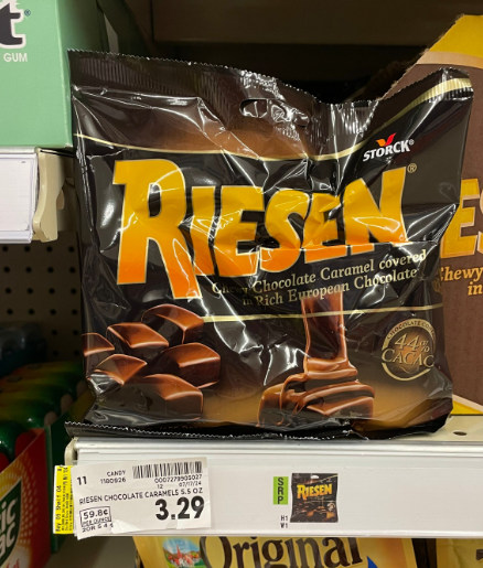 Riesen Chocolate Kroger SHelf Image