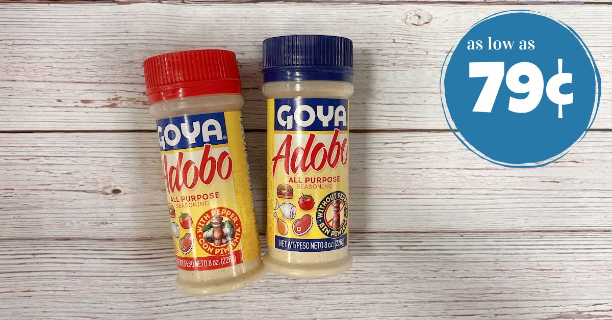 Goya Adobo All Purpose Seasoning As Low As 79¢ Kroger Krazy