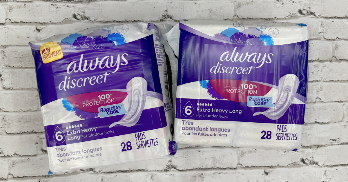 More Great Savings on Always Discreet Incontinence Products at Kroger! Pay  as low as $4.49! - Kroger Krazy