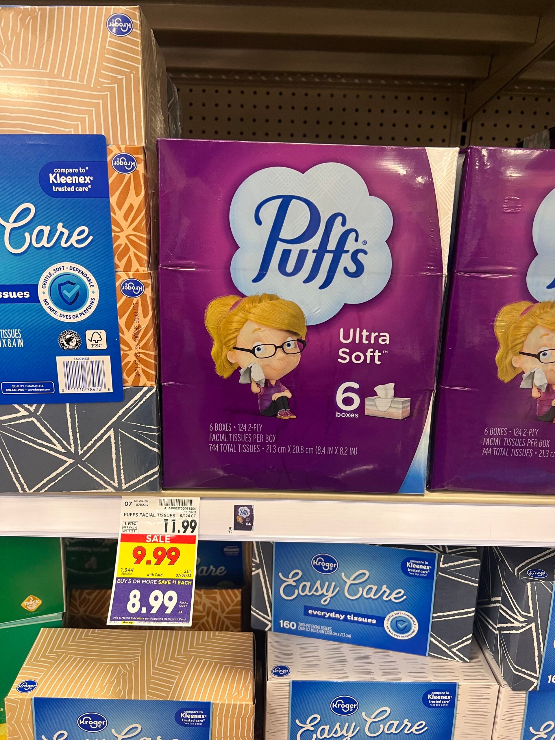 puffs kroger shelf image 1