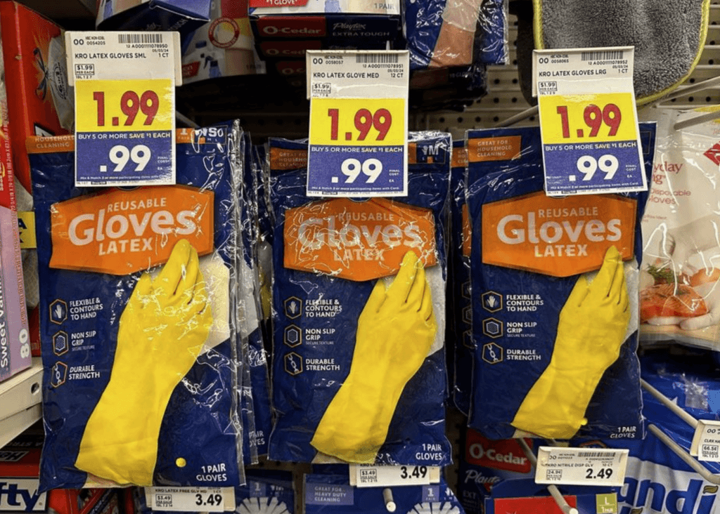 Kroger Latex Gloves Shelf Image