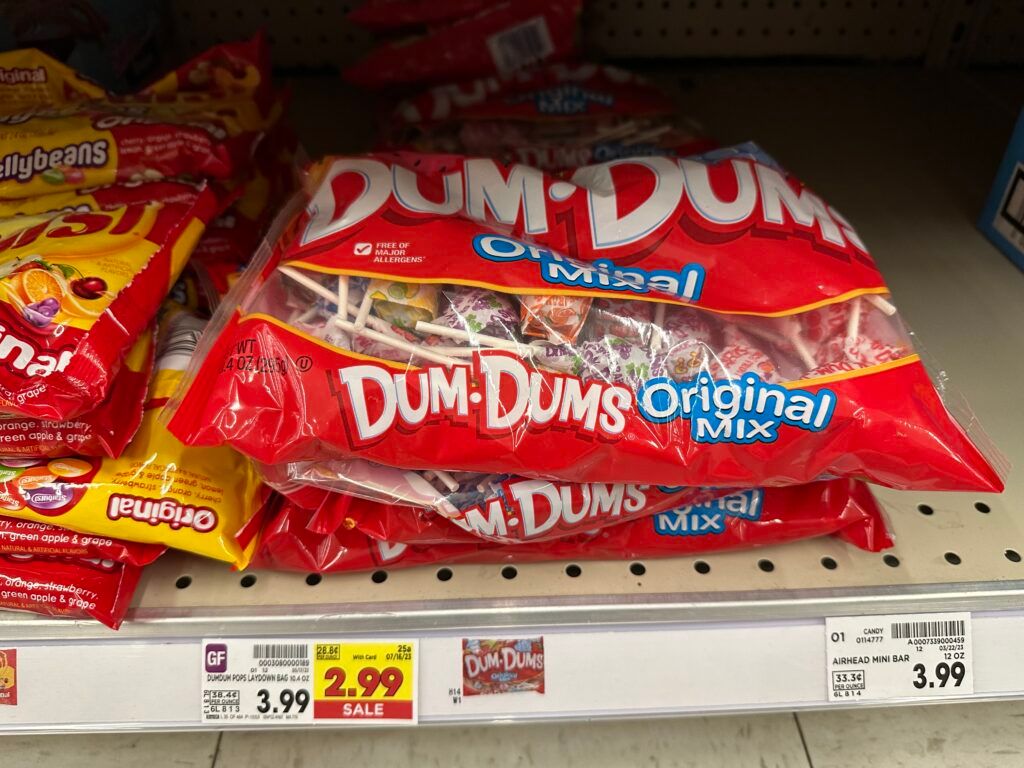 dum dums kroger shelf image