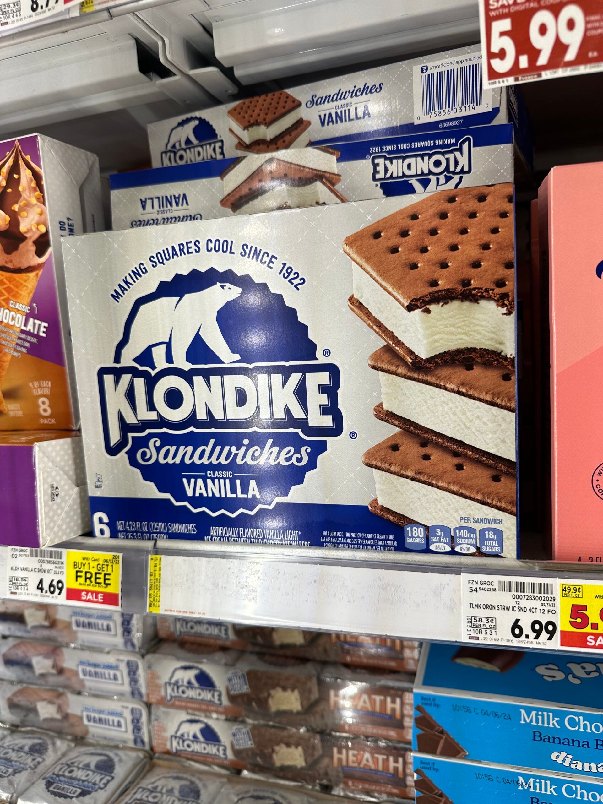 klondike kroger shelf image 5