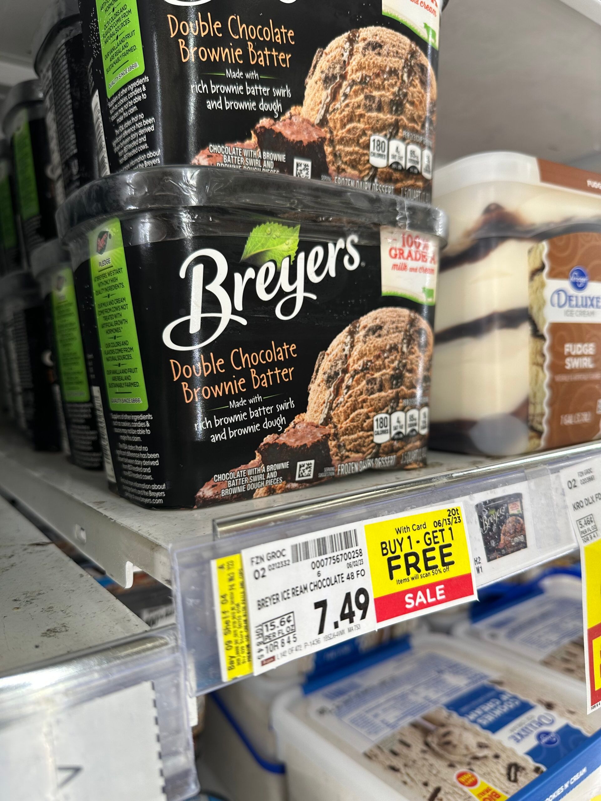 breyers ice cream kroger shelf image 6