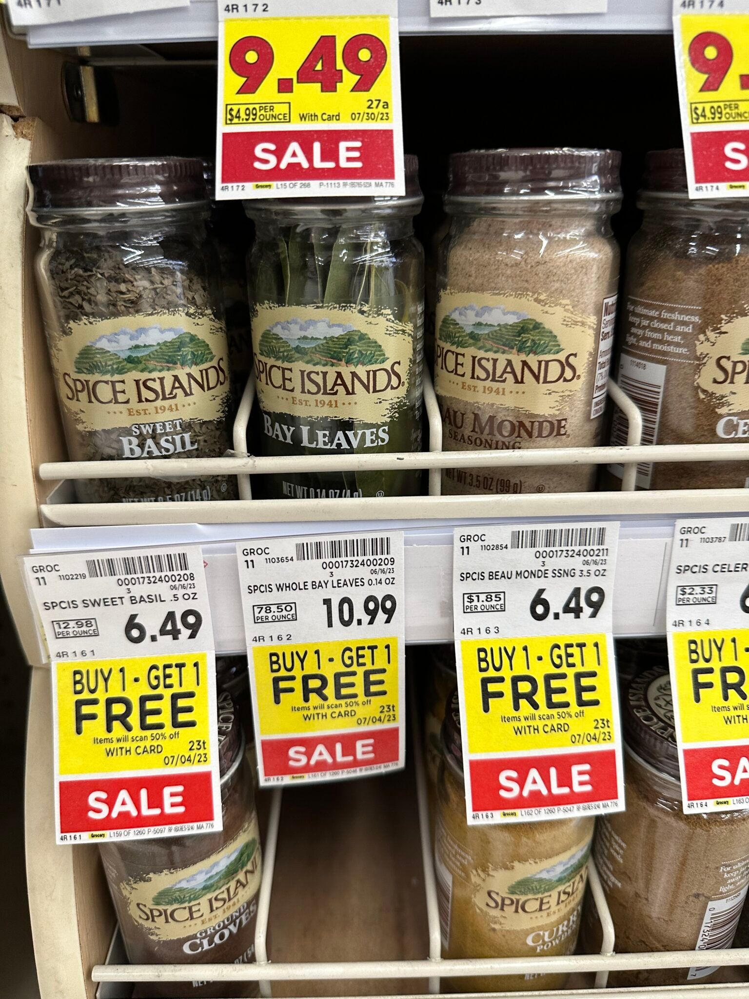 Spice Islands Spices are B1G1 FREE at Kroger! - Kroger Krazy