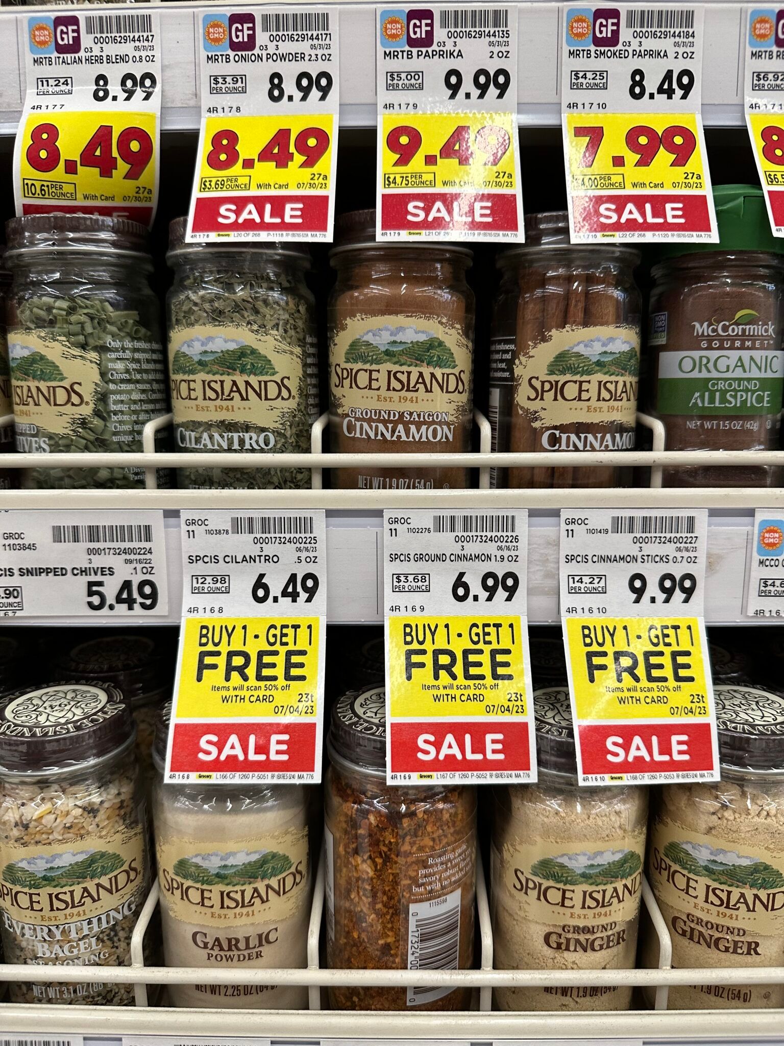 Spice Islands Spices are B1G1 FREE at Kroger! - Kroger Krazy