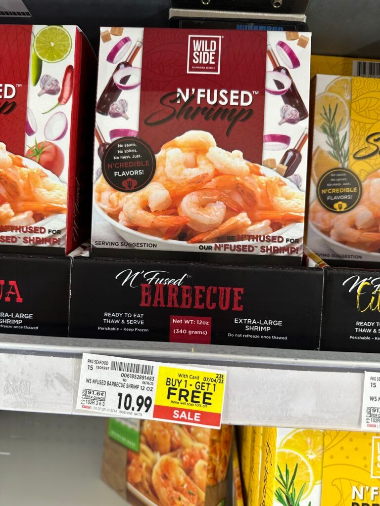 Wild Side N Fused Shrimp Is B G Free At Kroger Kroger Krazy