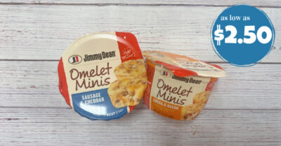 jimmy dean omelet minis kroger krazy