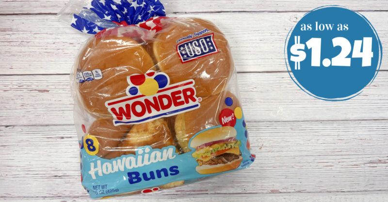 Wonder Hawaiian Buns as low as $1.24! - Kroger Krazy