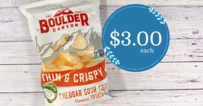 Boulder Canyon Potato Chips Kroger Krazy