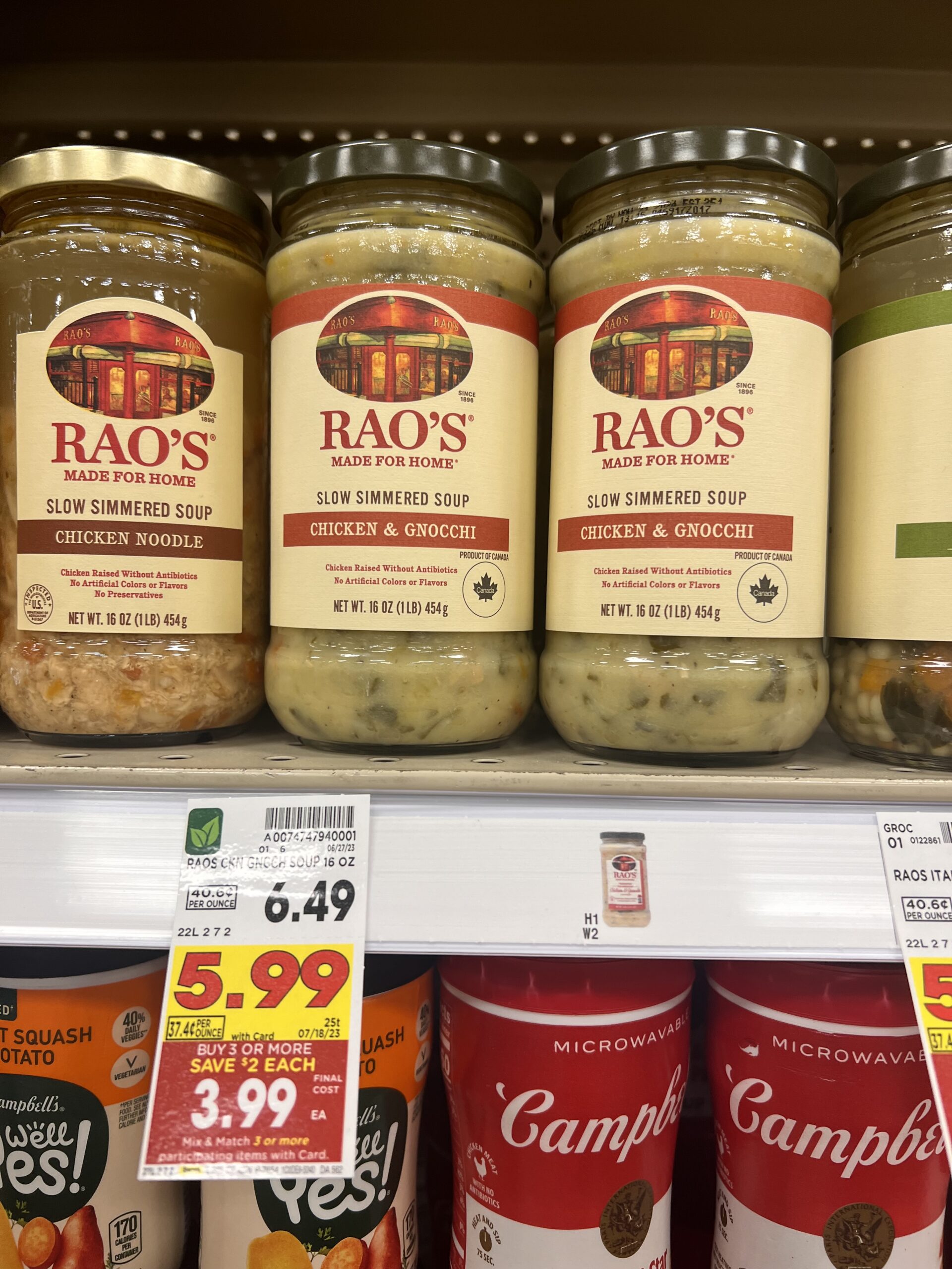 Rao's Soups as low as $1.99! - Kroger Krazy