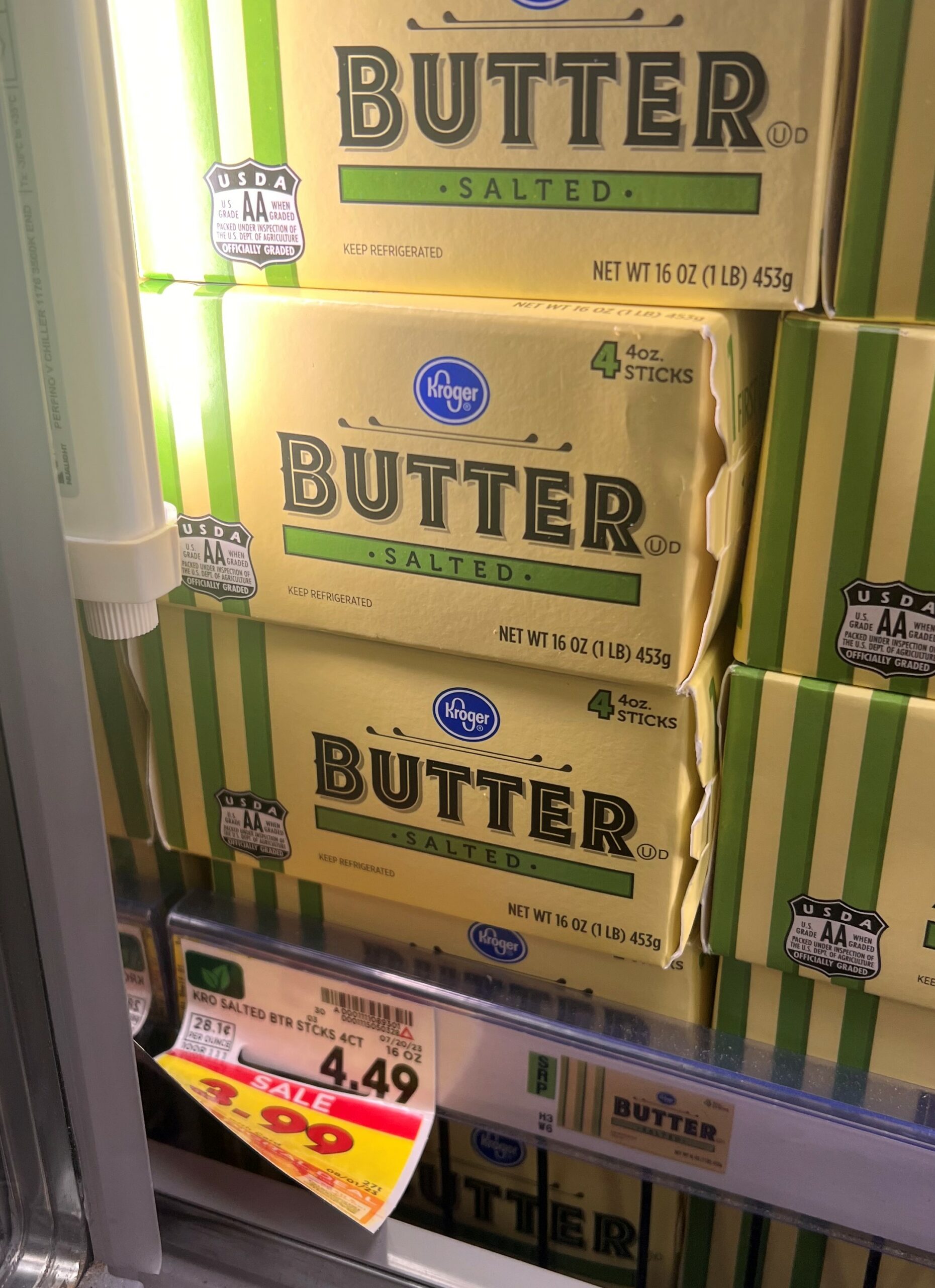 kroger butter kroger shelf image 1