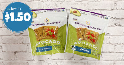 crunchmaster avocado toast crackers kroger krazy