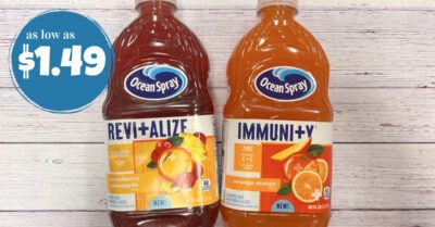 ocean spray immunity and revitalize kroger krazy