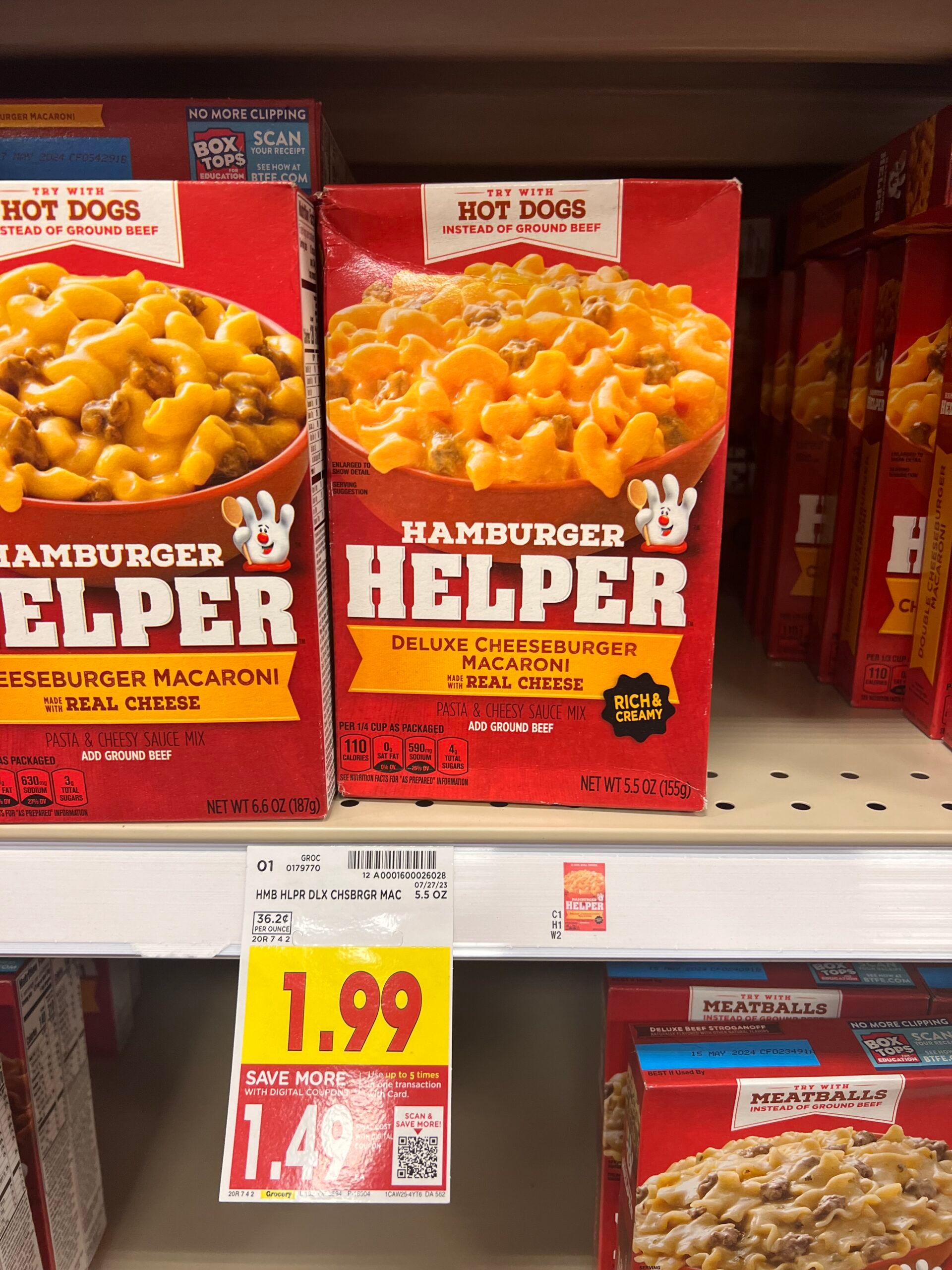 helper meals kroger shelf image 3