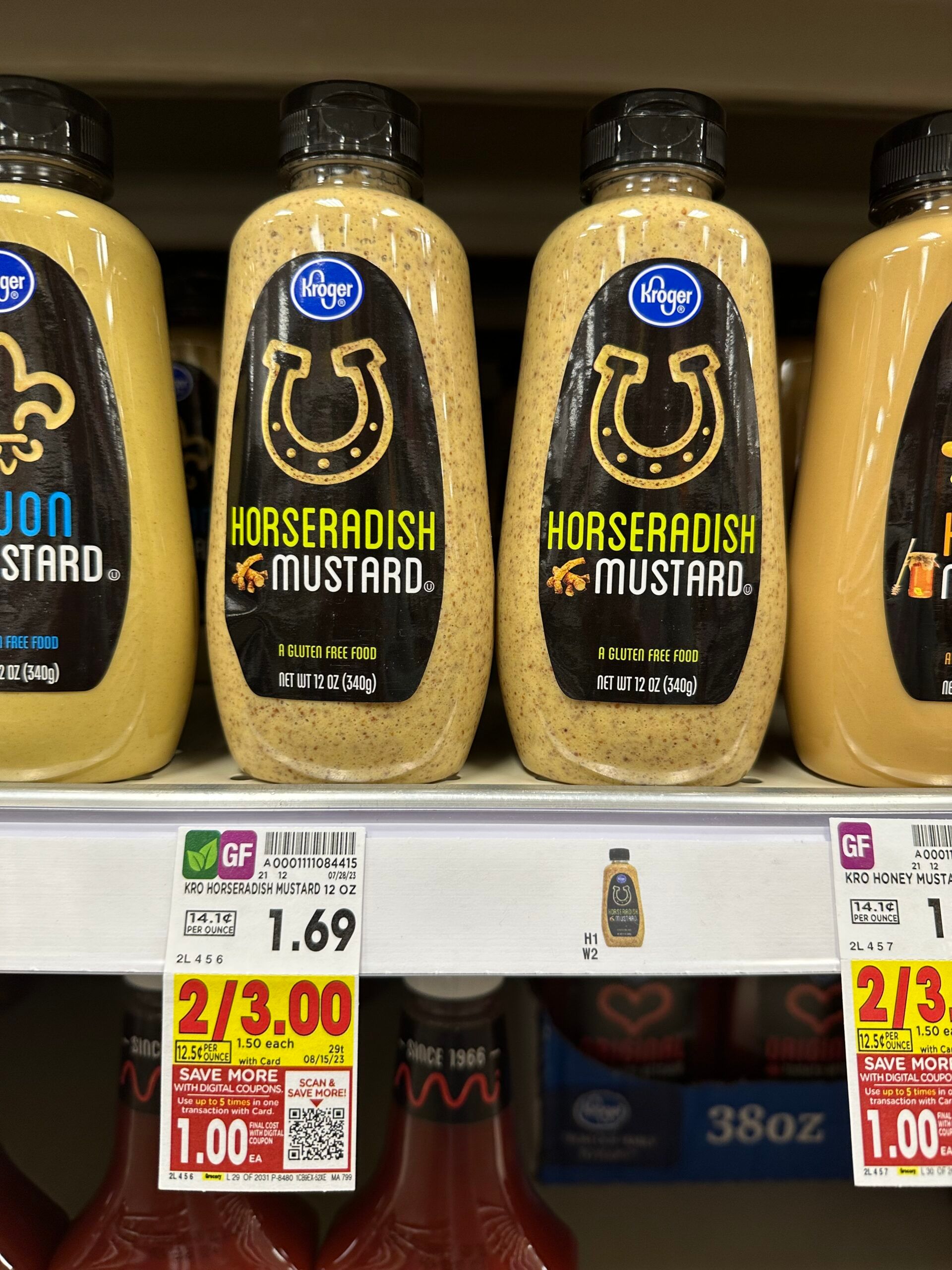 kroger mustard kroger shelf image 3