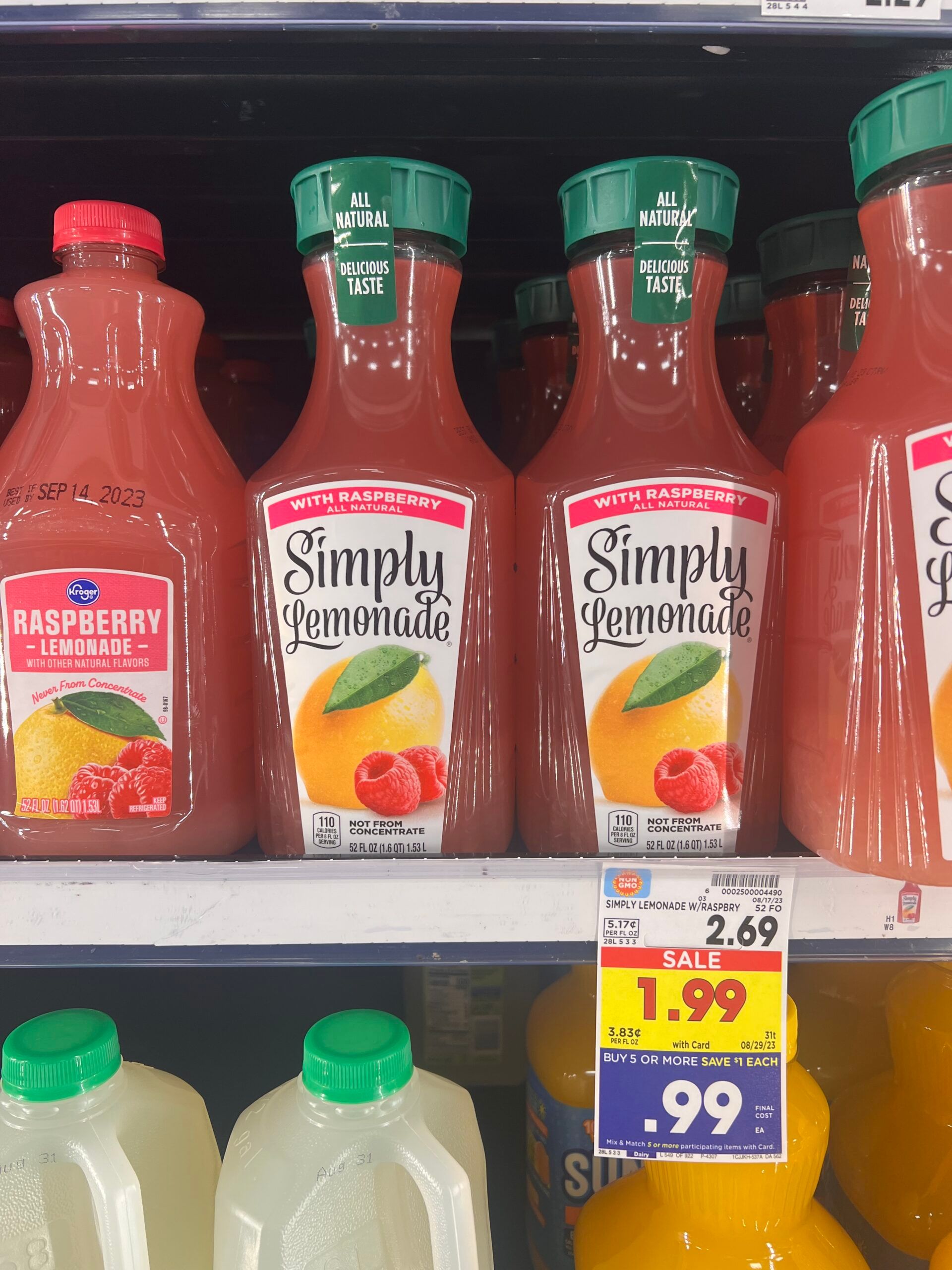 simply juice kroger shelf image 1