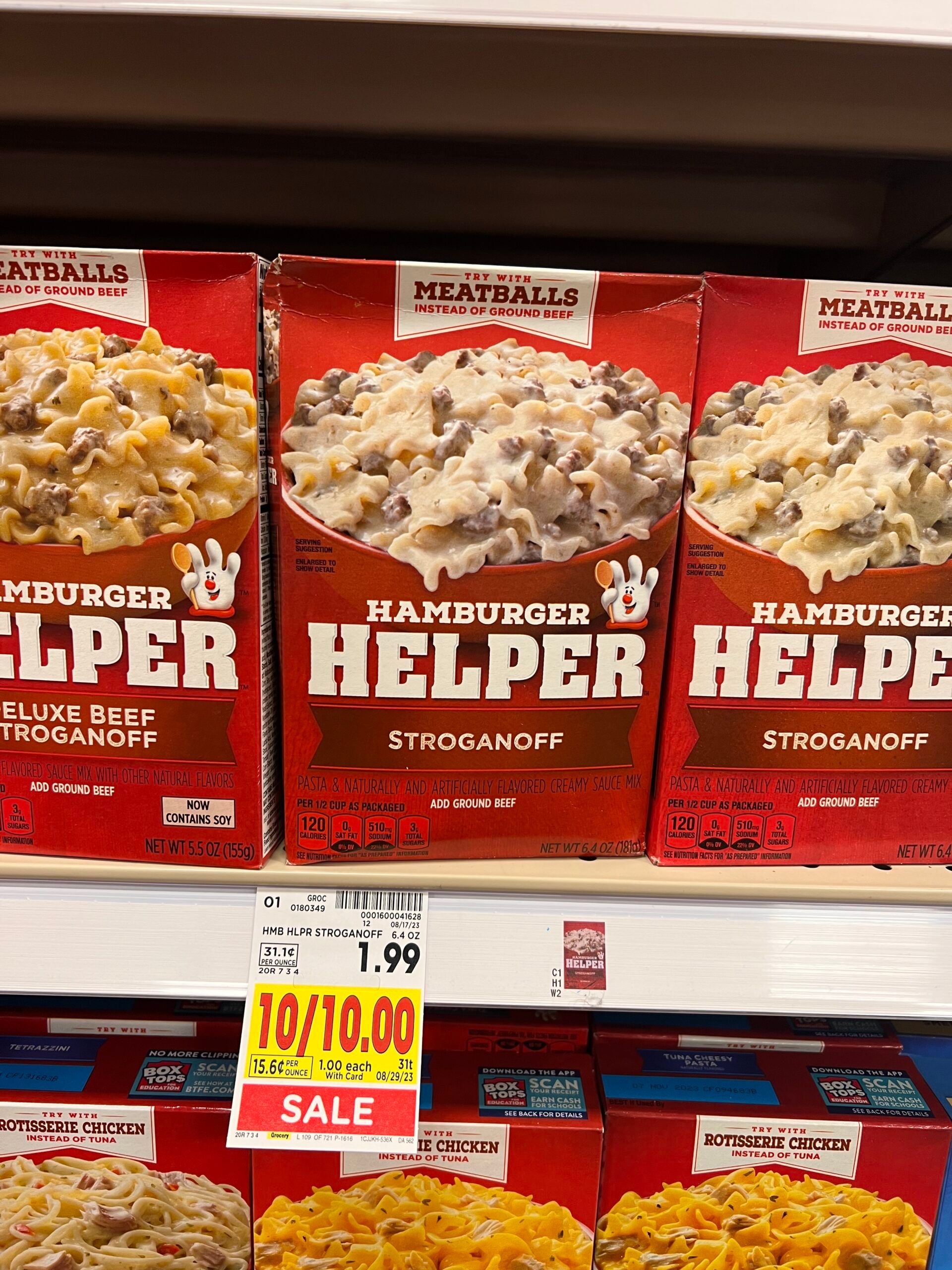 helper meal kroger shelf image 6