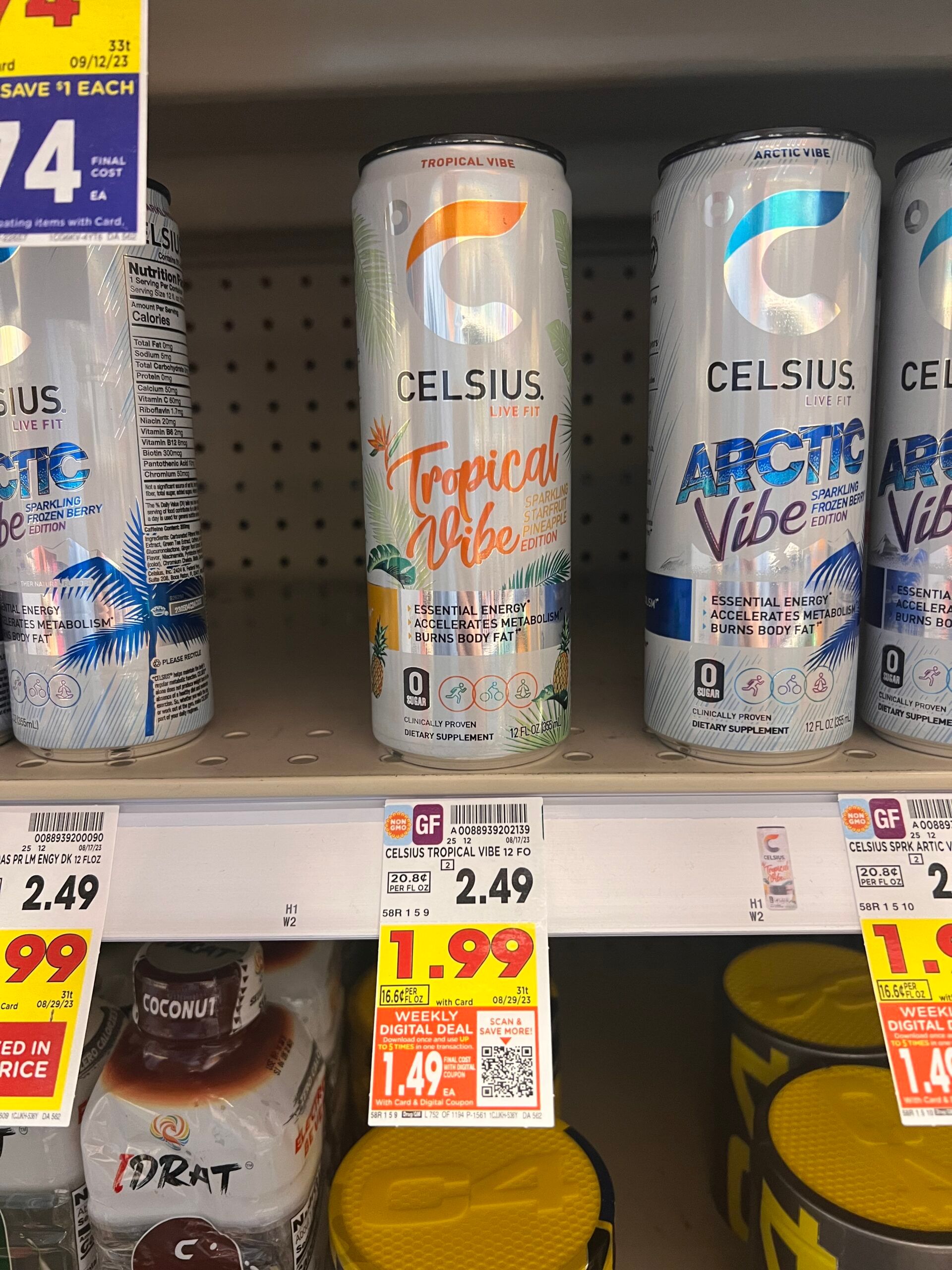 celsius kroger shelf image 4